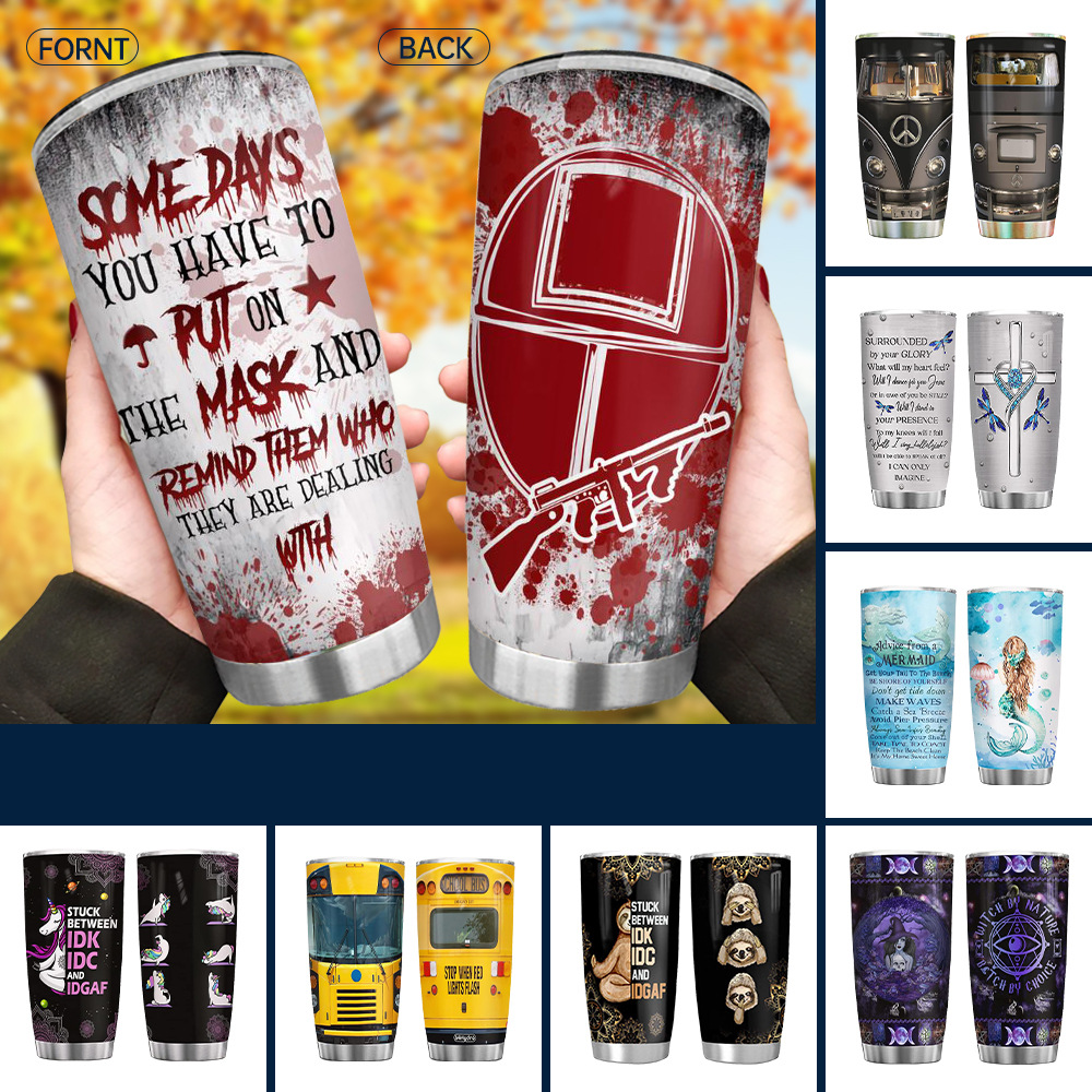 20oz Customized Car Stainless Steel Tumbler