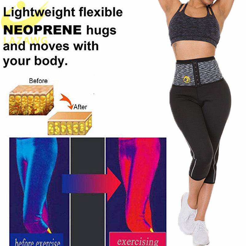 Compression Waist Fitness Sweat Pants