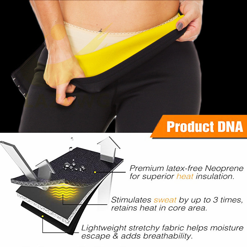 Compression Waist Fitness Sweat Pants