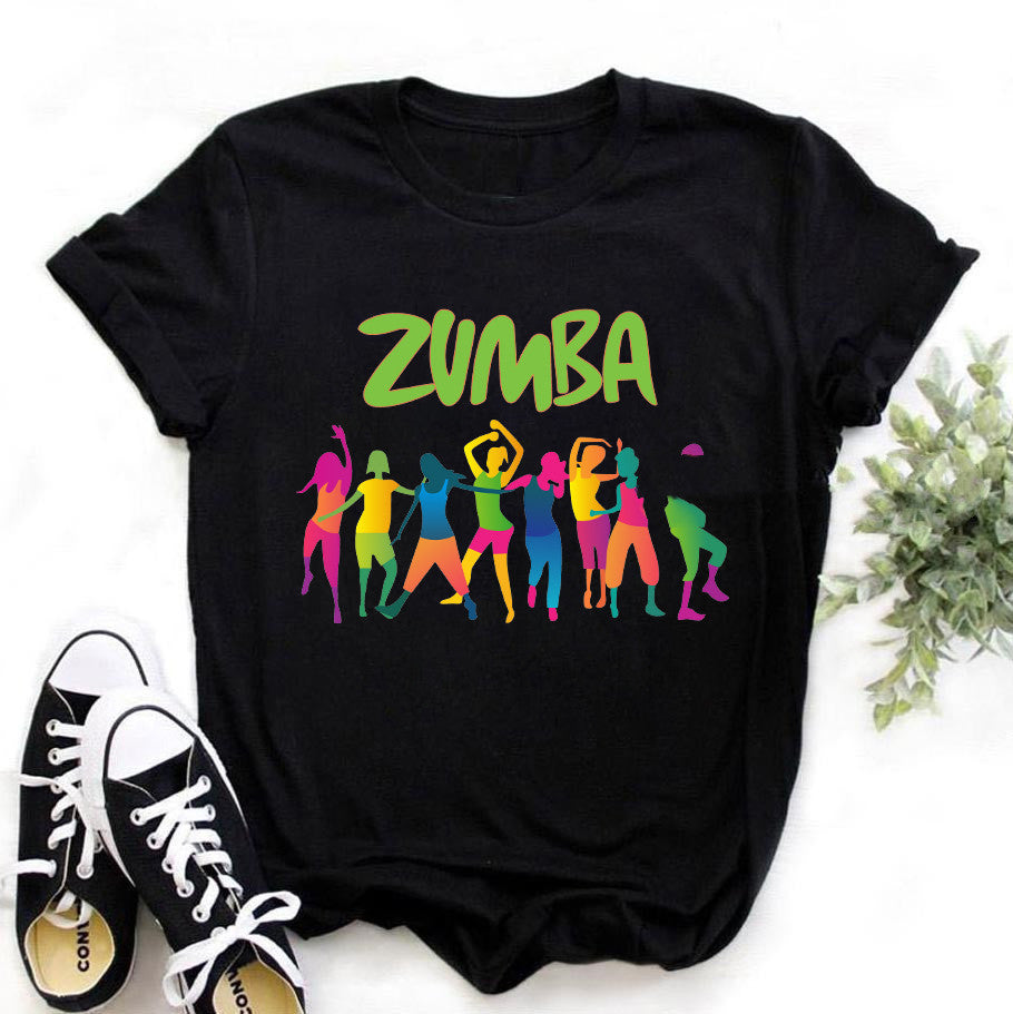 Zumba Watercolor Print Women's T-Shirt