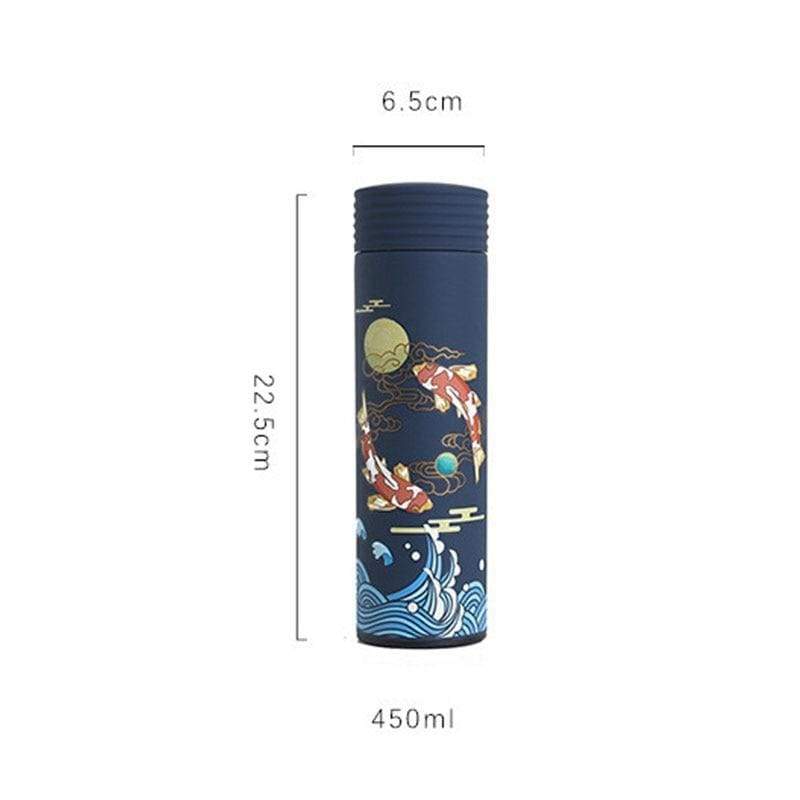 Artistic Chinese Stainless Steel Tumbler