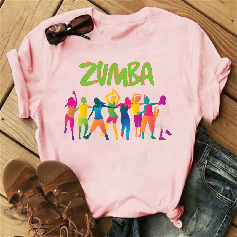 Zumba Watercolor Print Women's T-Shirt