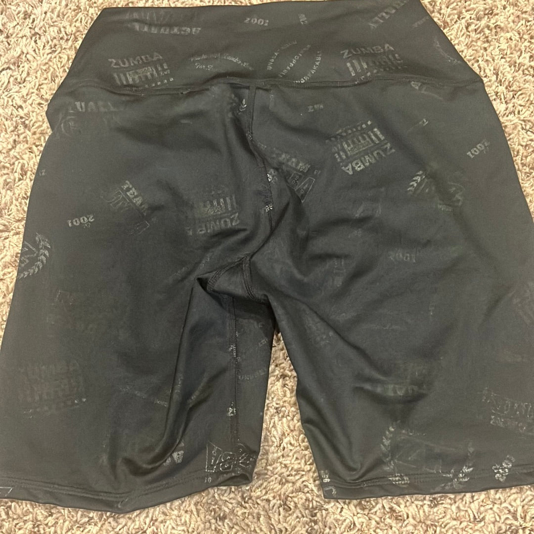 Zumba black biker shorts