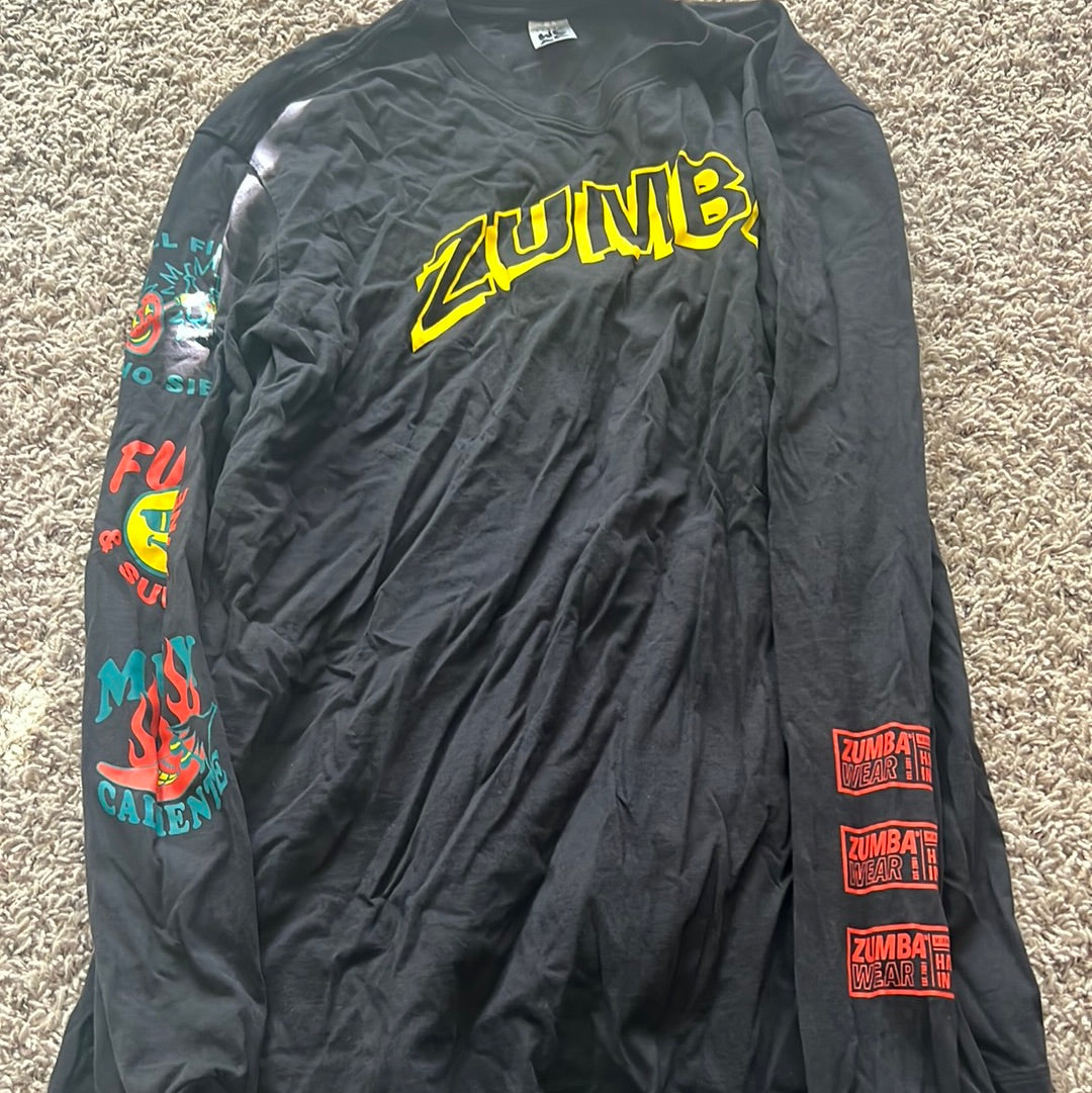 Long sleeve zumba shirt