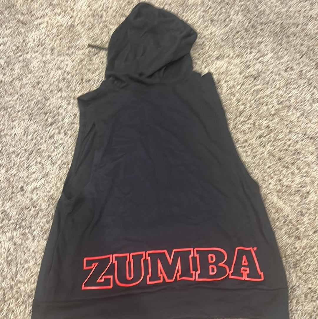 Unstoppable Zumba sleeveless hoodie