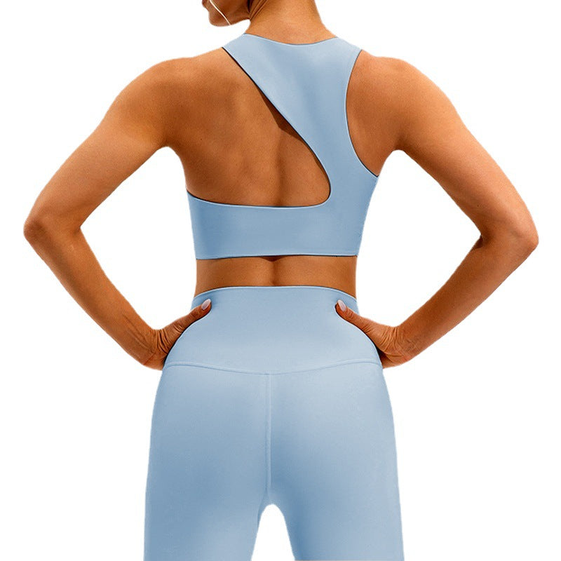 Elegant Back Shockproof Sport Bra
