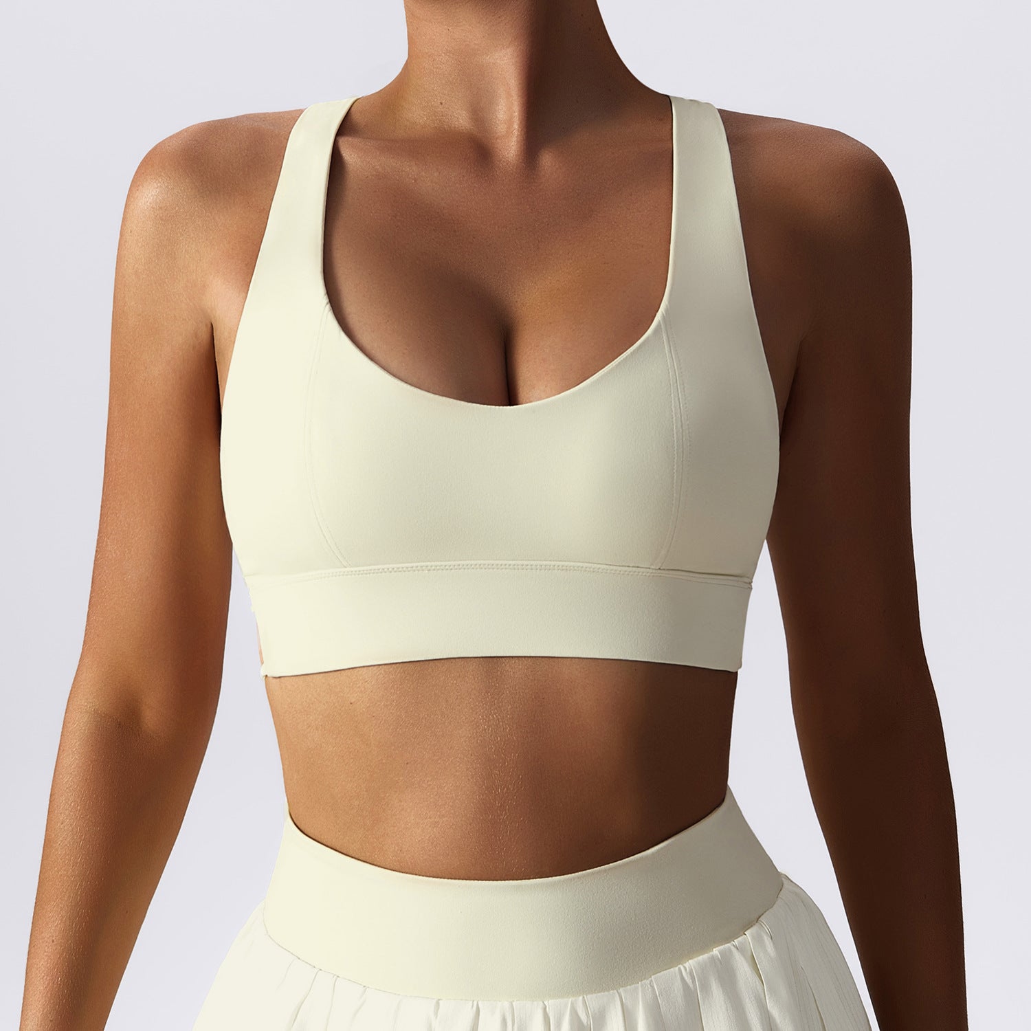 Sexy Nude Feel Sports Bra