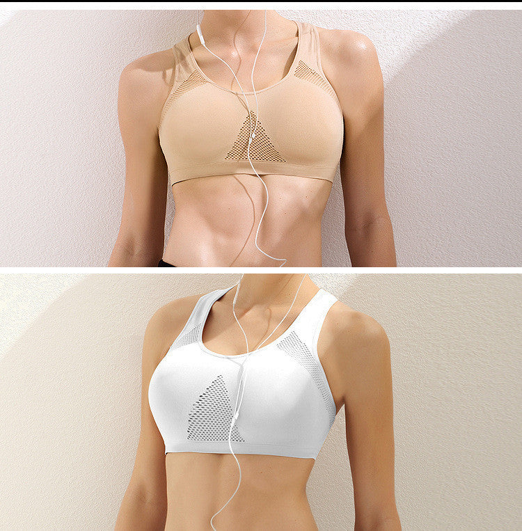 Hollow Sweat-absorbent Quick-drying  Sport Bras