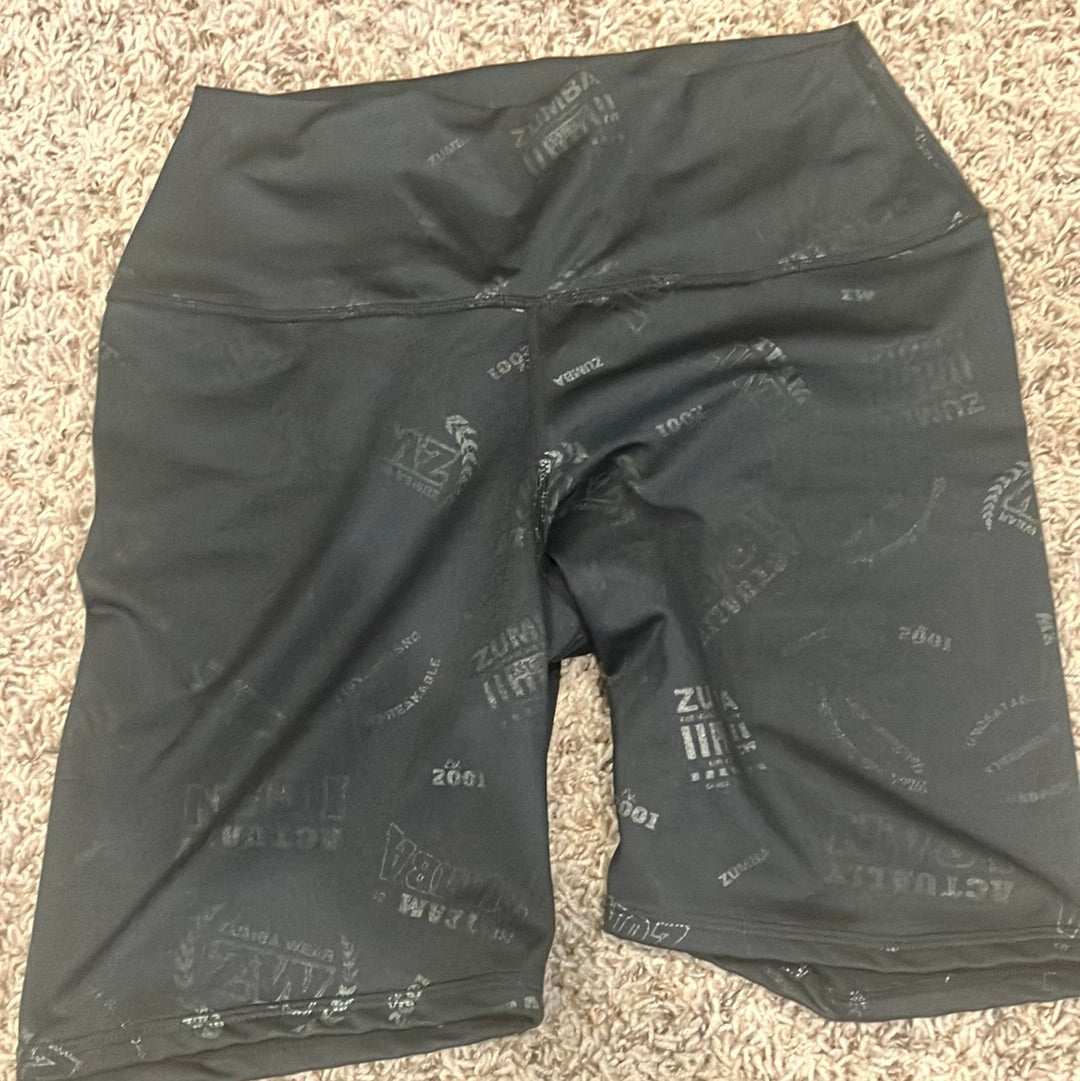 Zumba black biker shorts