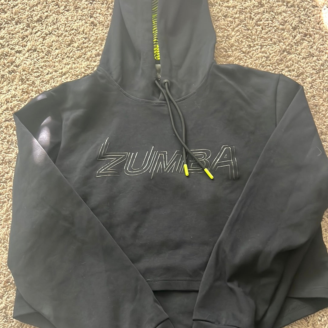 Zumba crop hoodie.