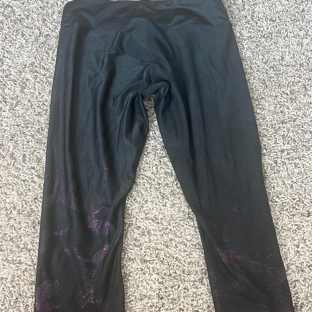 Black Capri Zumba leggings