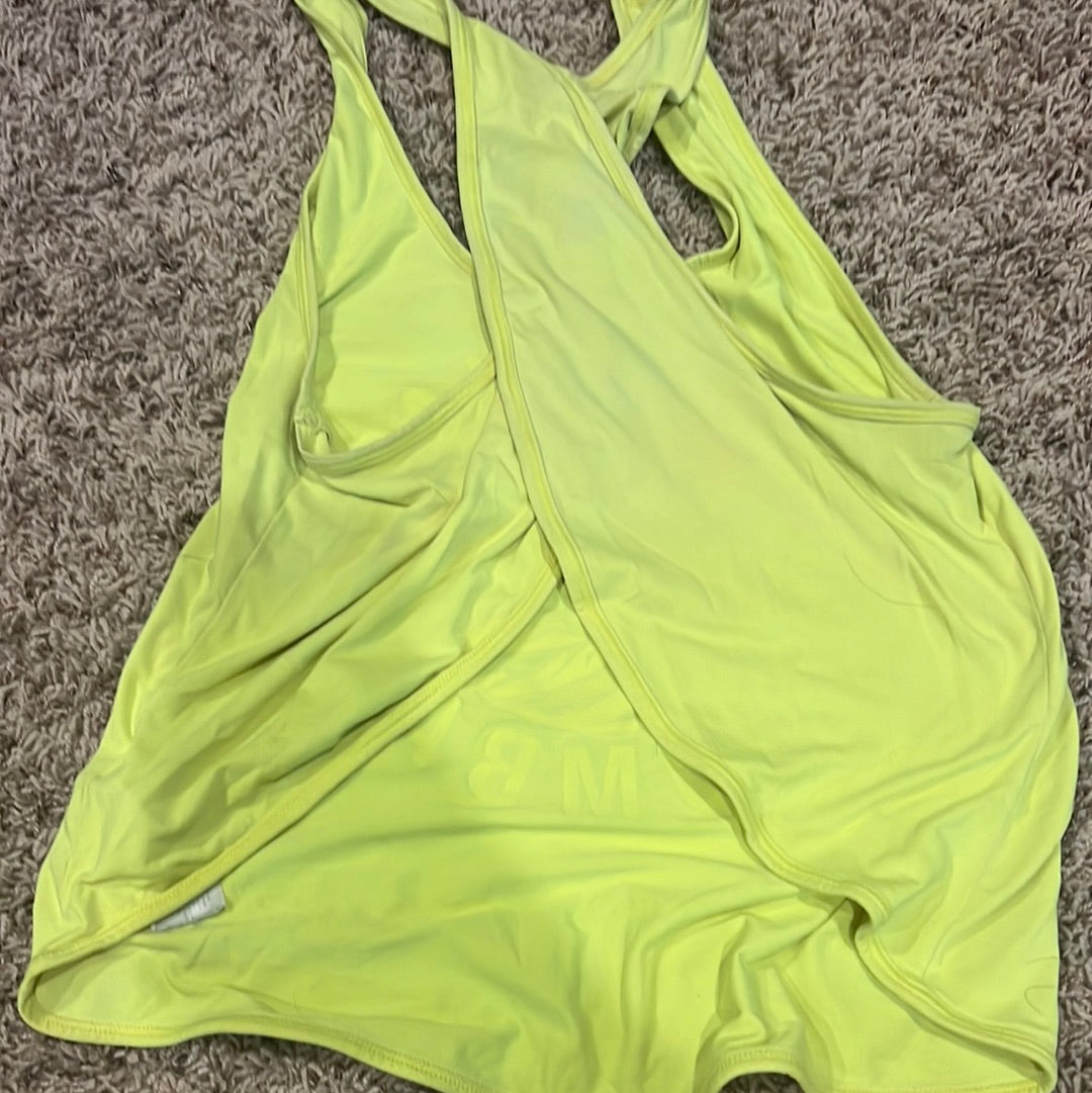 Yellow Zumba Tank