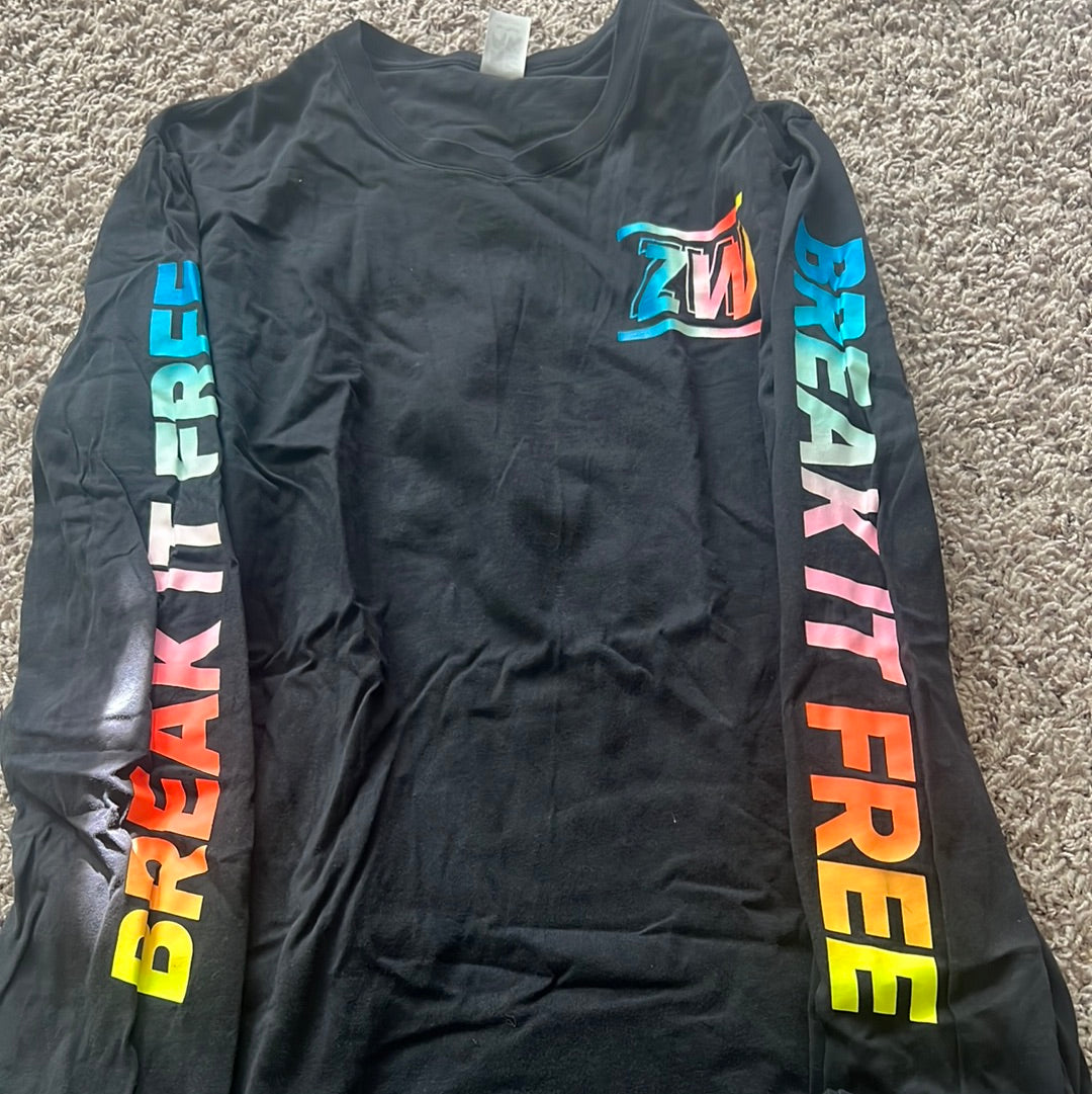 Break it free zumba long sleeve