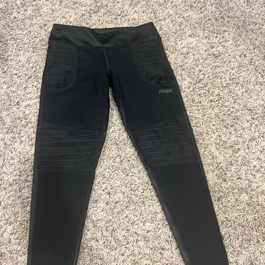 Black zumba leggings