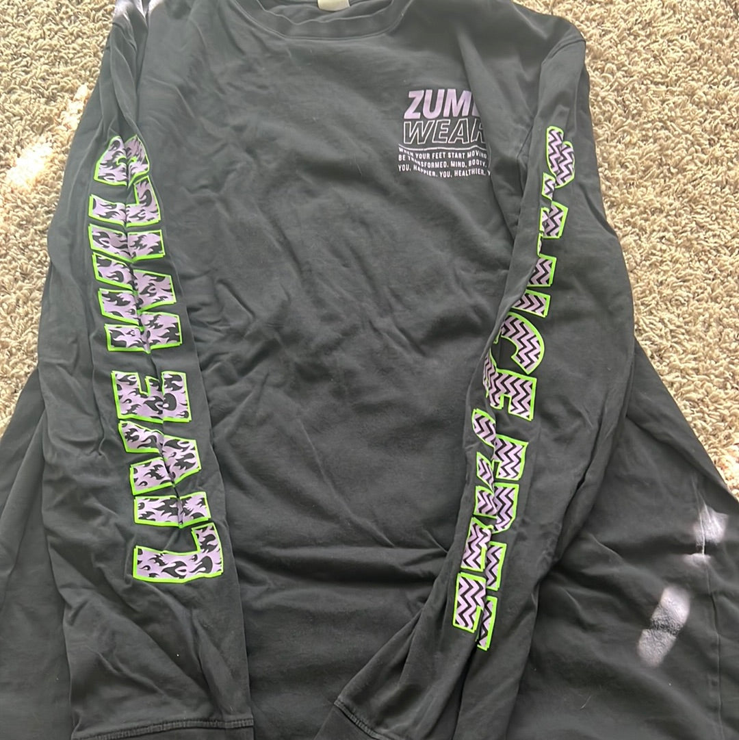 Zumba dance free long sleeve